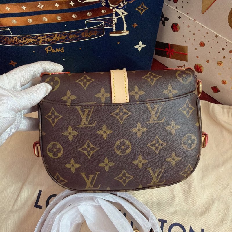 芯片款 路易威登/Louis Vuitton 雙子星Saumer BB馬鞍包-1