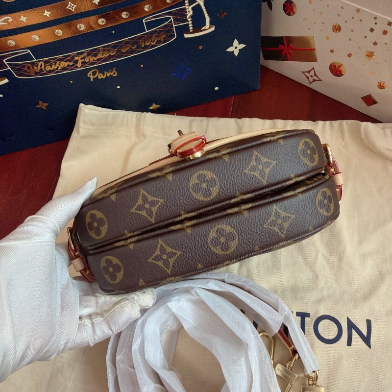 芯片款 路易威登/Louis Vuitton 雙子星Saumer BB馬鞍包-7