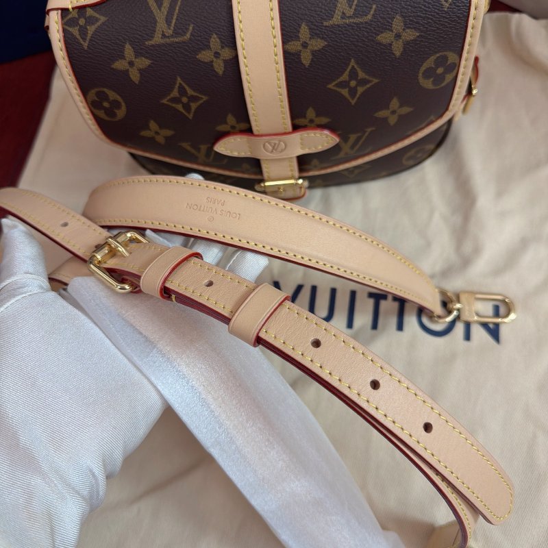 芯片款 路易威登/Louis Vuitton 雙子星Saumer BB馬鞍包-8