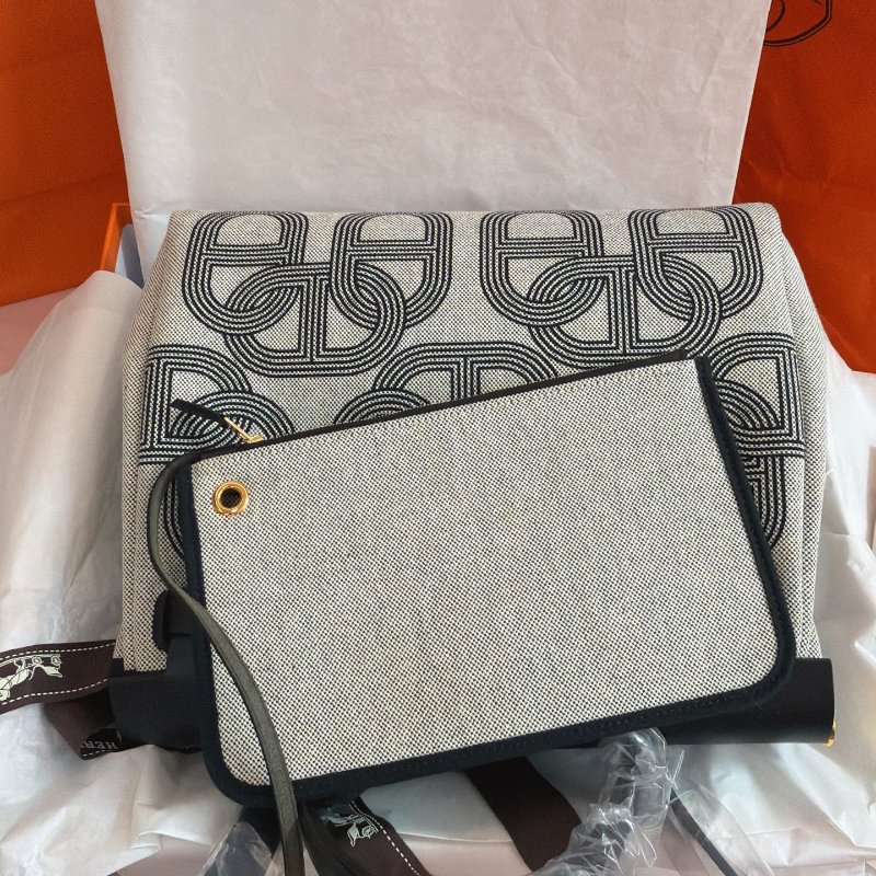 全新品 HERMES愛馬仕Herbag31 福寶賽道黑色金扣 豬鼻子B刻 附件盒子塵袋鎖鑰匙-8