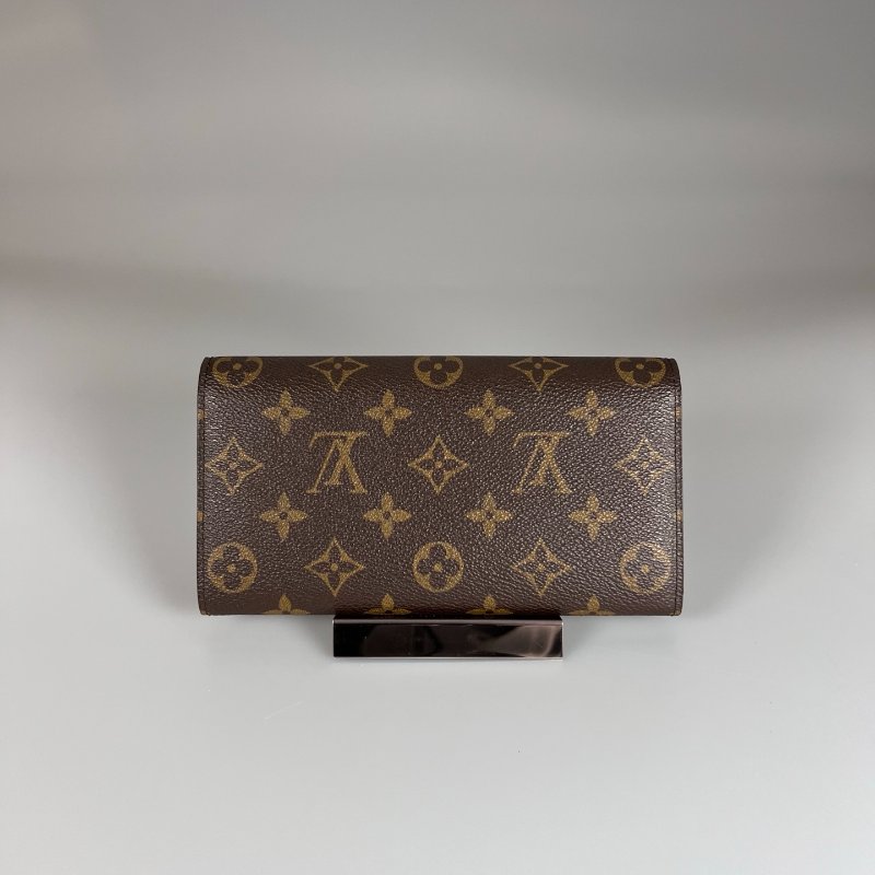 LV M61725  老花信封長夾-1