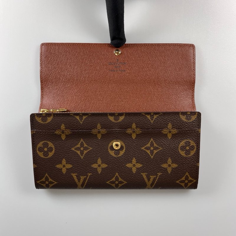 LV M61725  老花信封長夾-5