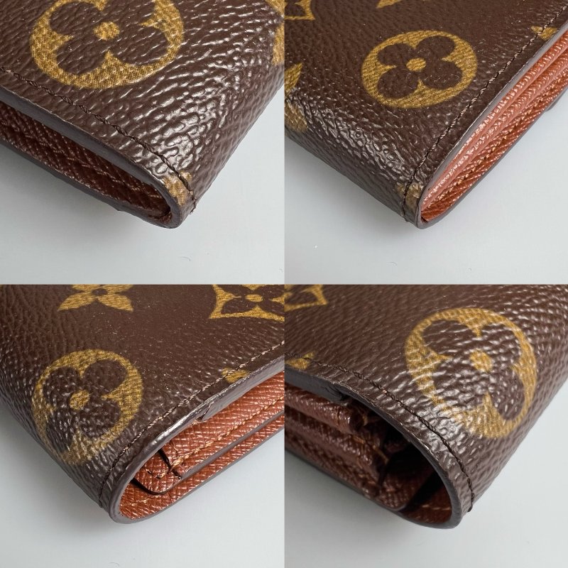 LV M61725  老花信封長夾-11