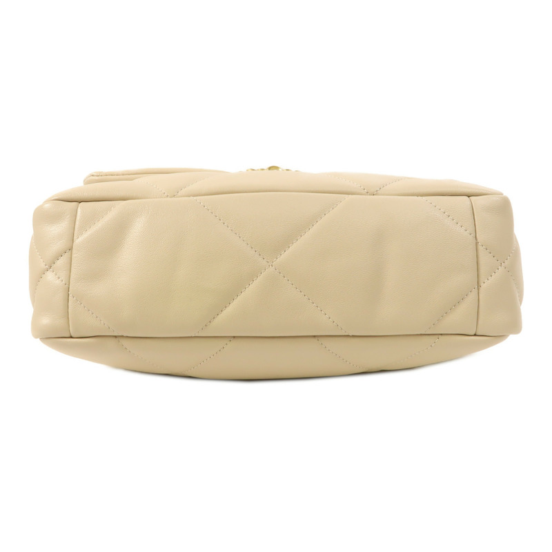 CHANEL 羊皮皮革C19 Small手挽肩背兩用袋-3