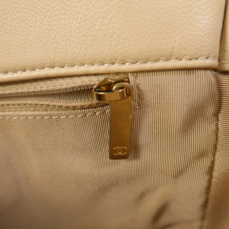 CHANEL 羊皮皮革C19 Small手挽肩背兩用袋-19