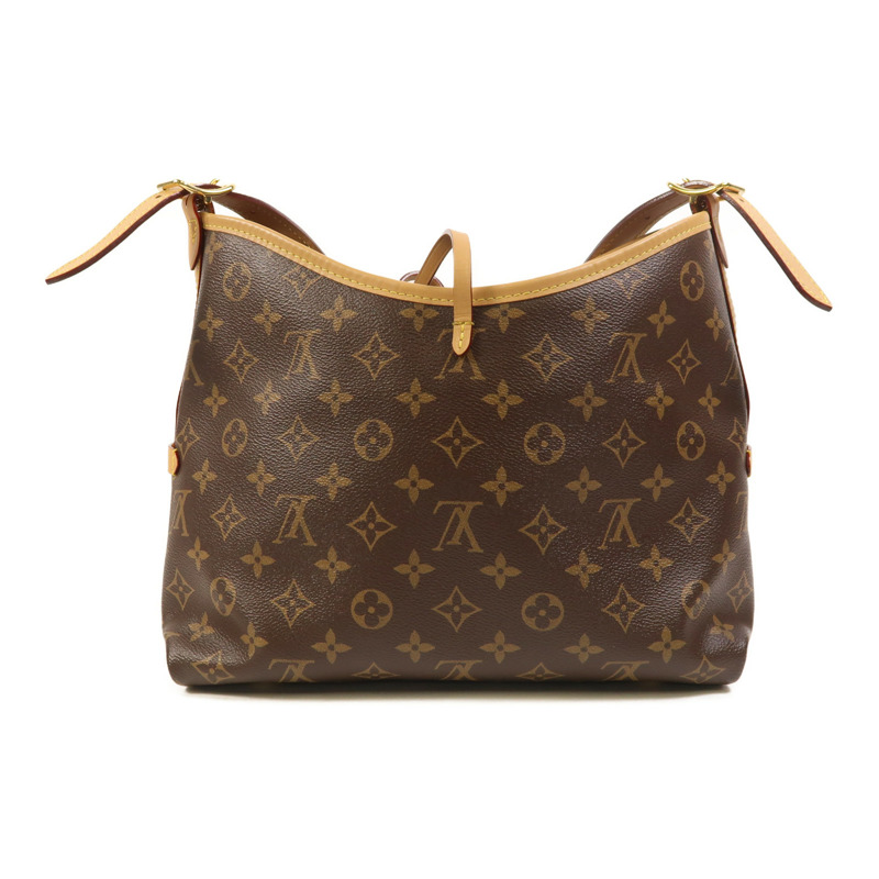 LOUIS VUITTON Monogram CarryAll PM金扣肩背袋-1