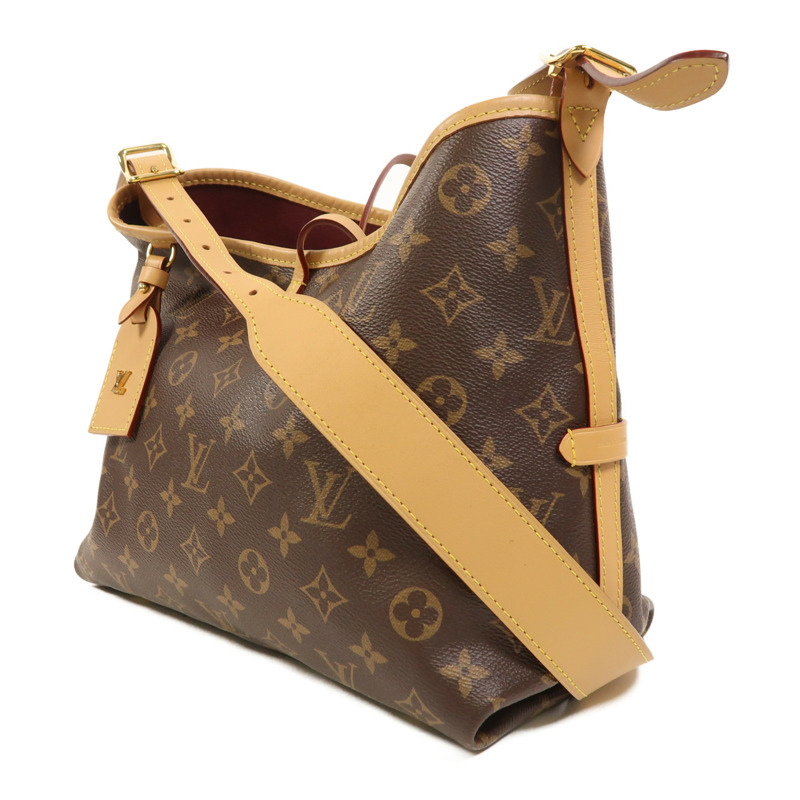 LOUIS VUITTON Monogram CarryAll PM金扣肩背袋-2