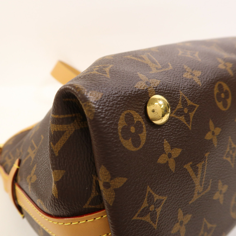 LOUIS VUITTON Monogram CarryAll PM金扣肩背袋-9