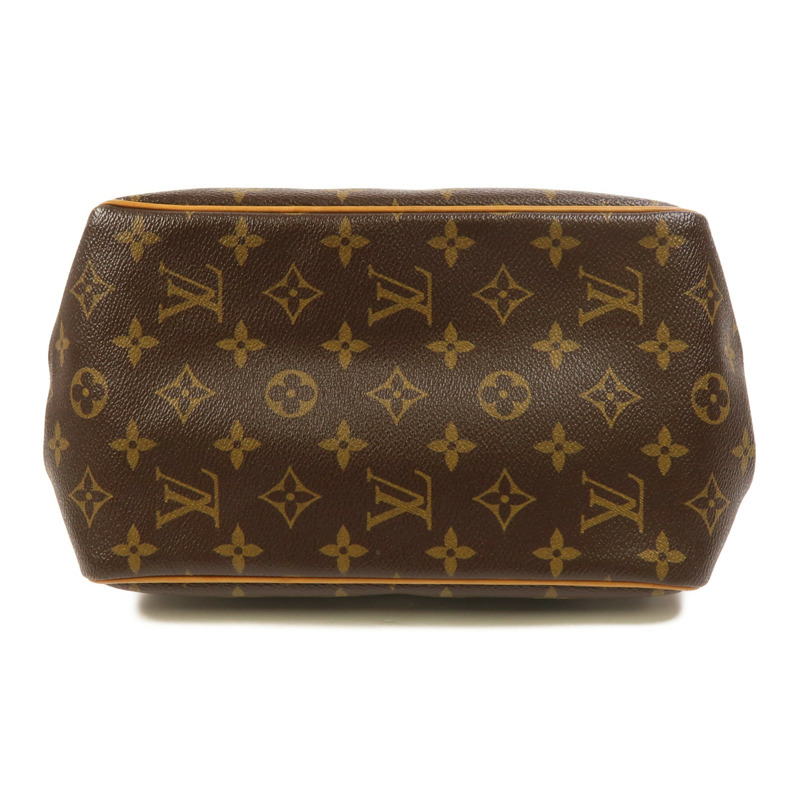 LOUIS VUITTON Monogram Batignolles金扣手挽袋棕色-3