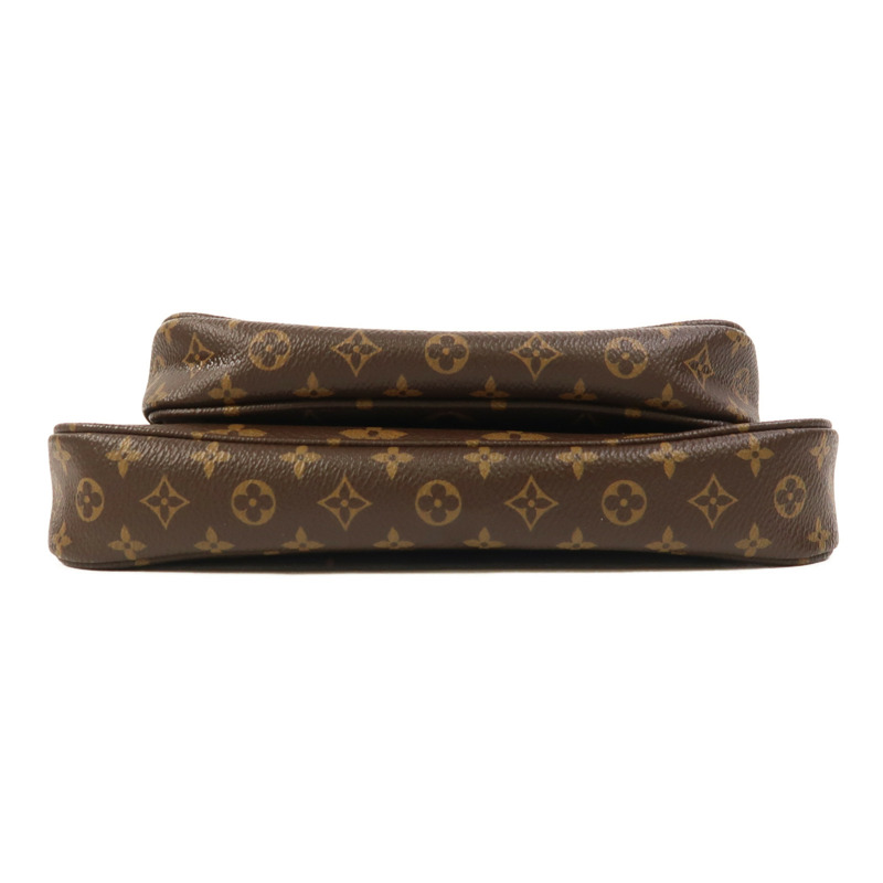 LOUIS VUITTON Monogram Multi Pochette Accessoires金扣肩背袋-3