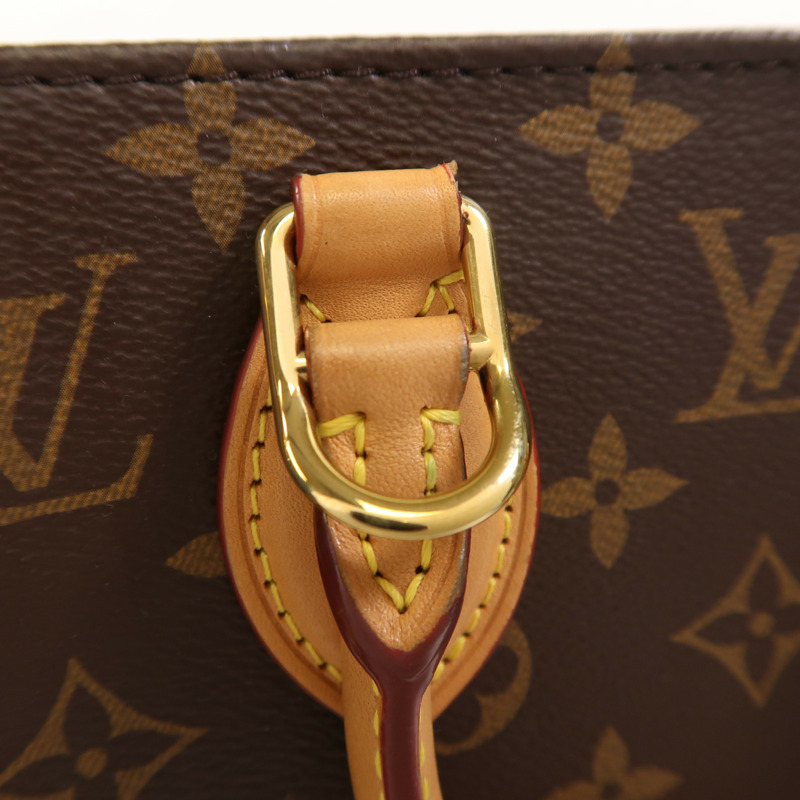 LOUIS VUITTON Monogram Sac Plat BB金扣手挽肩背兩用袋-15