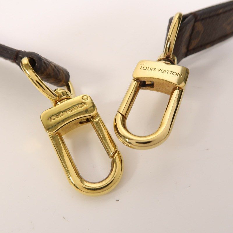 LOUIS VUITTON Monogram Sac Plat BB金扣手挽肩背兩用袋-16