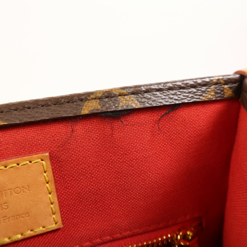LOUIS VUITTON Monogram Sac Plat BB金扣手挽肩背兩用袋-17
