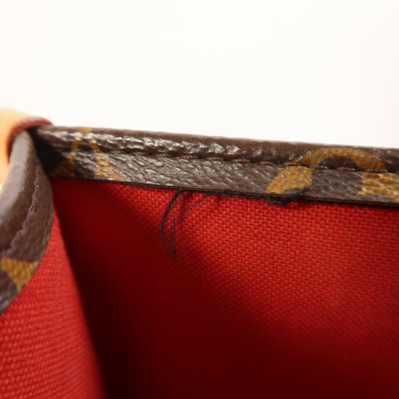 LOUIS VUITTON Monogram Sac Plat BB金扣手挽肩背兩用袋-18