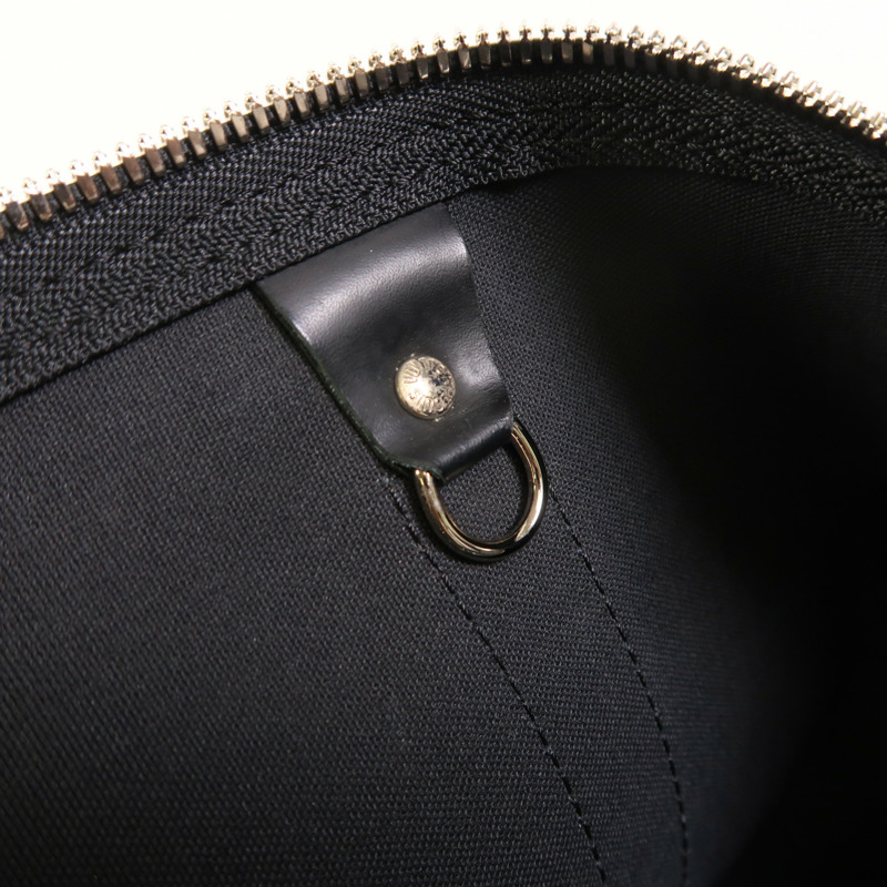 LOUIS VUITTON Damier Graphite Keepall Bandouliere 45銀扣手挽肩背兩用袋-18