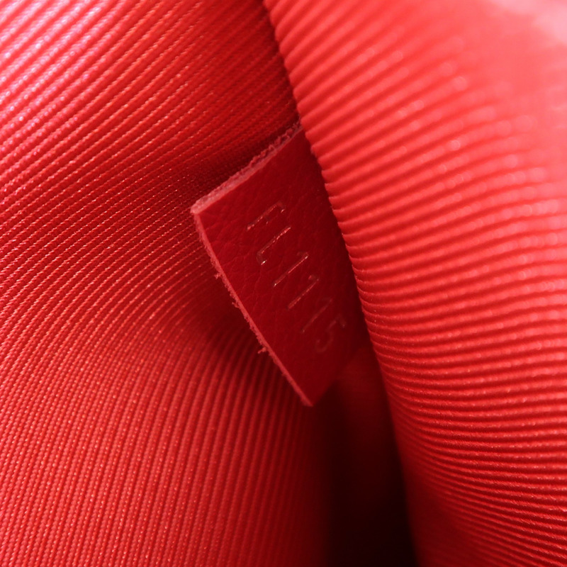 LOUIS VUITTON 牛皮皮革Lockme 2銀扣手挽肩背兩用袋-7