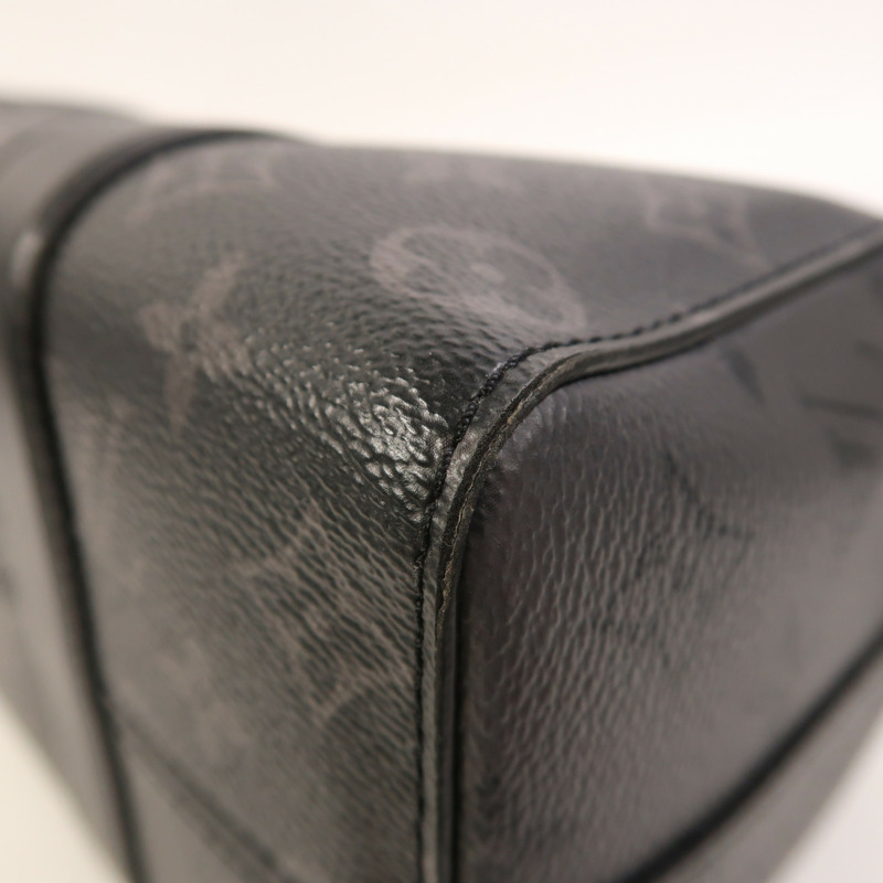 LOUIS VUITTON Monogram Eclipse Keepall Bandouliere 25肩背袋-8