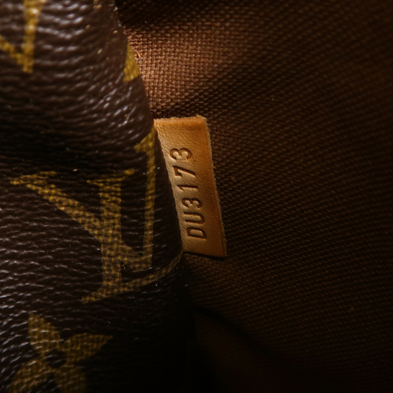 LOUIS VUITTON Monogram Totally PM金扣肩背袋/手挽袋棕色-6