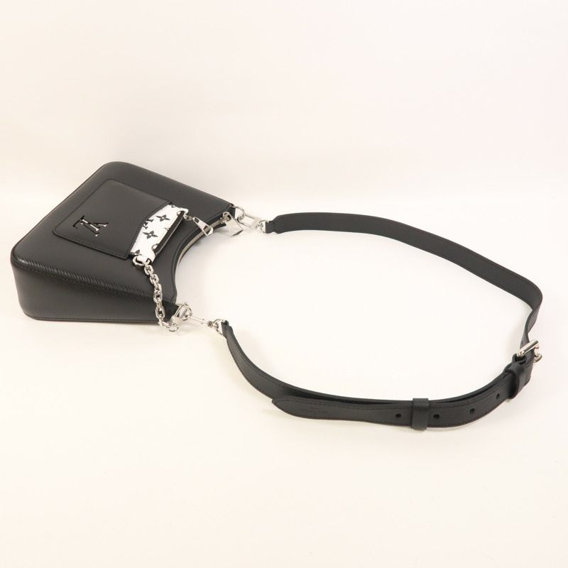 LOUIS VUITTON Epi Marelle銀扣手挽肩背兩用袋-6