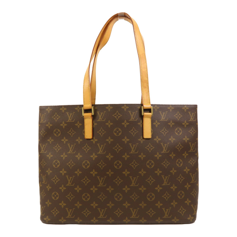 LOUIS VUITTON Monogram Luco Tote Bag金扣肩背袋-0