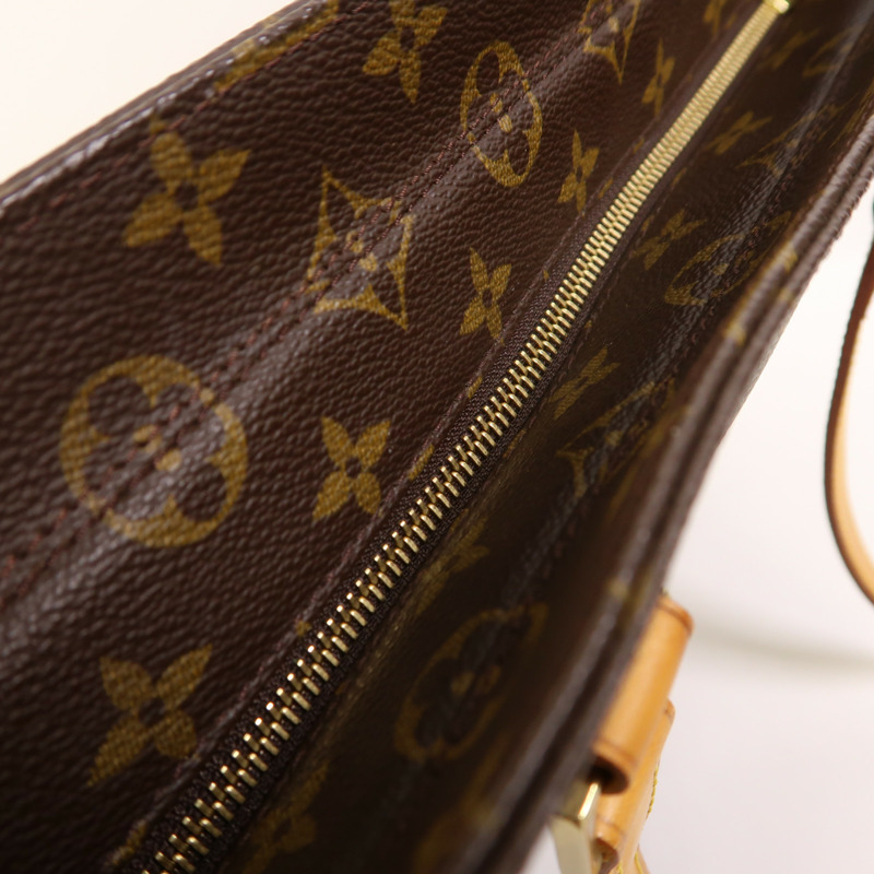 LOUIS VUITTON Monogram Luco Tote Bag金扣肩背袋-17