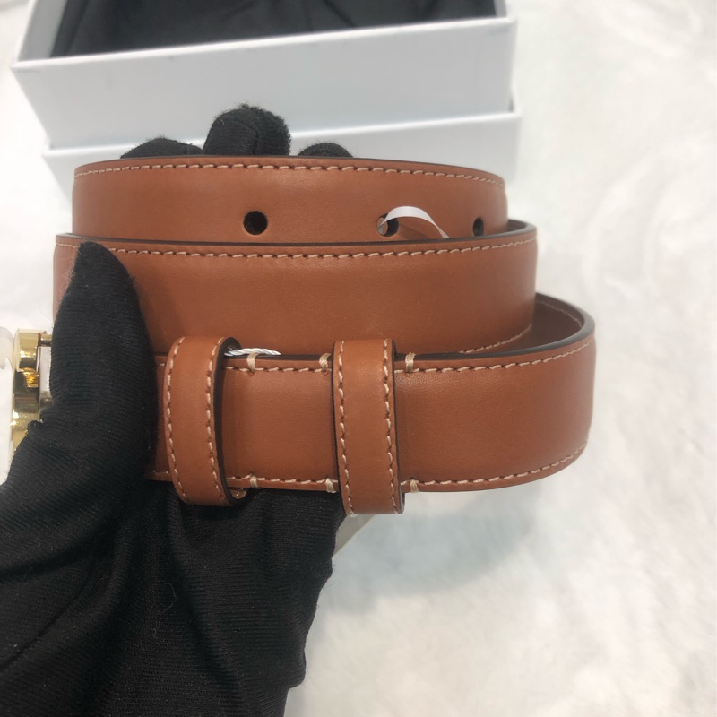 CELINE 凱旋門牛皮腰帶 XC254-4