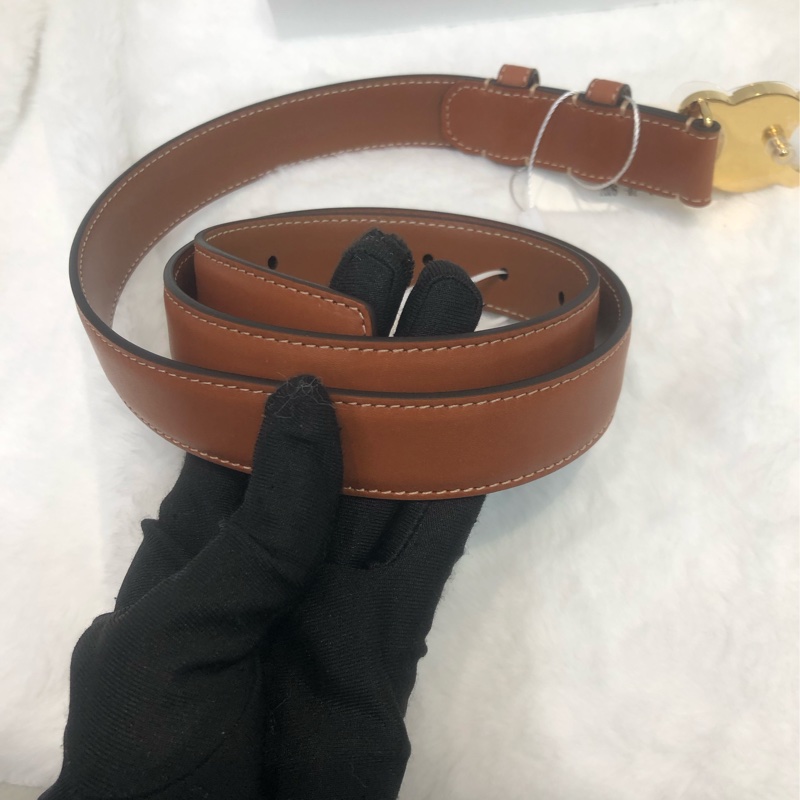 CELINE 凱旋門牛皮腰帶 XC254-5