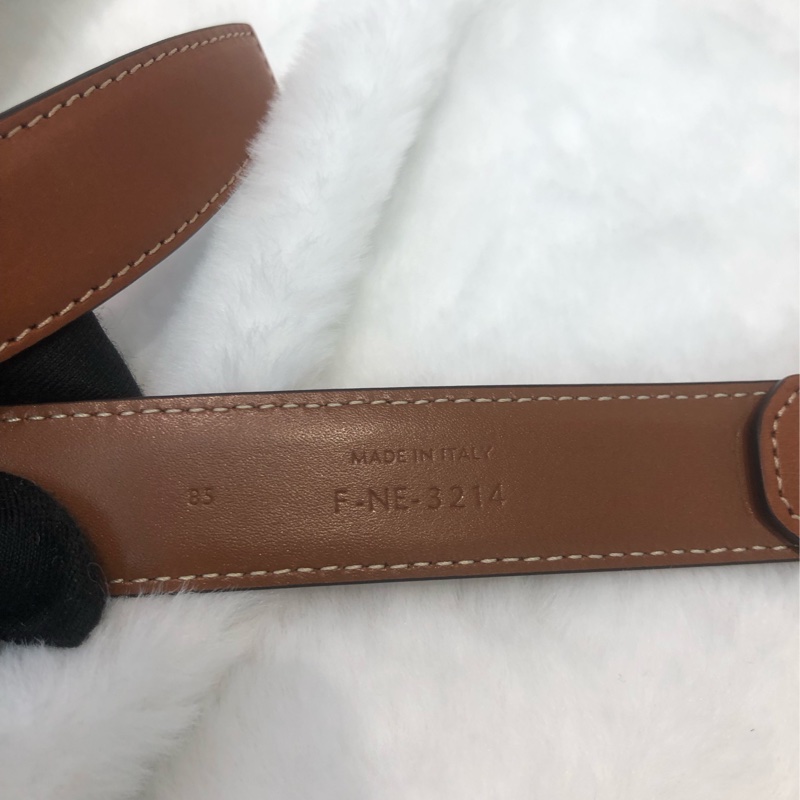 CELINE 凱旋門牛皮腰帶 XC254-7