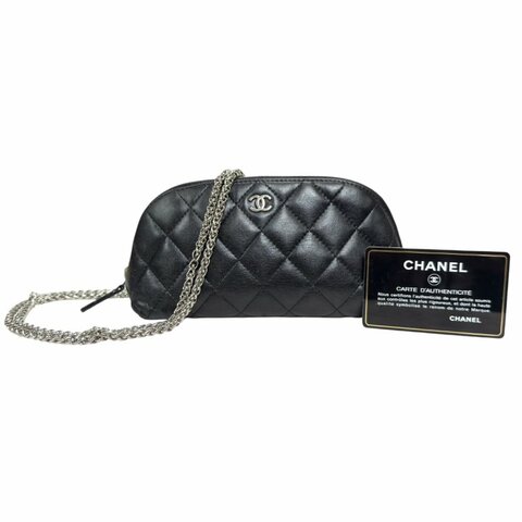 CHANEL *自加鏈＞送無品牌扣＋無品牌鏈帶* 2用袋