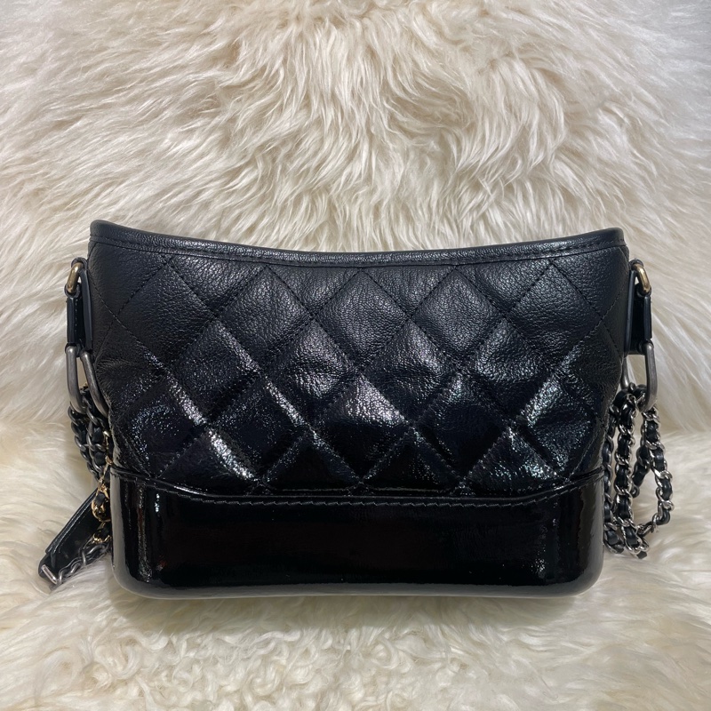 Chanel 小號流浪包 黑色漸變-1