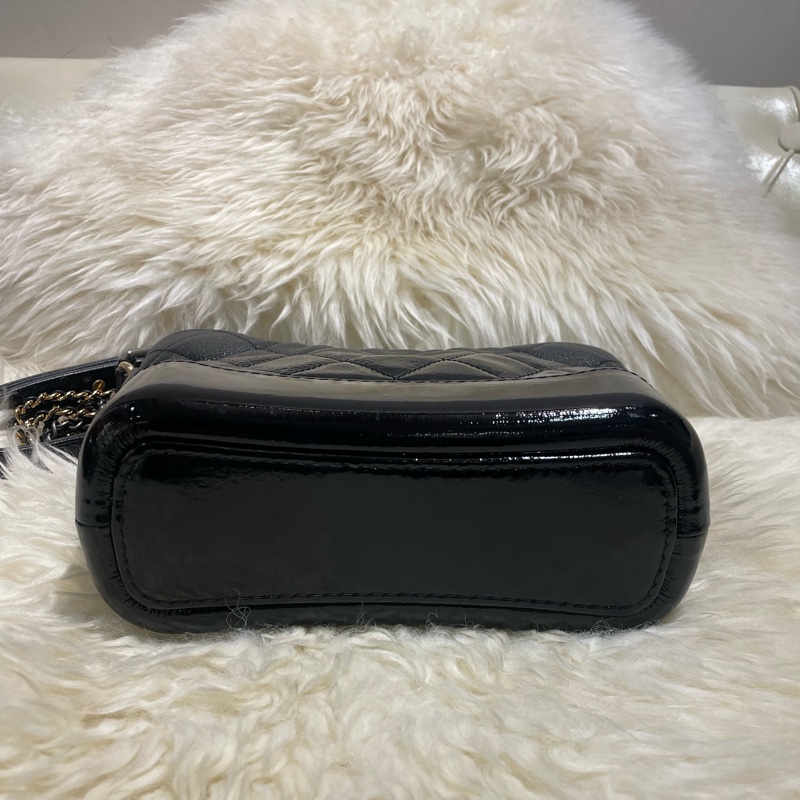 Chanel 小號流浪包 黑色漸變-6