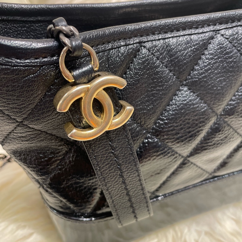 Chanel 小號流浪包 黑色漸變-7