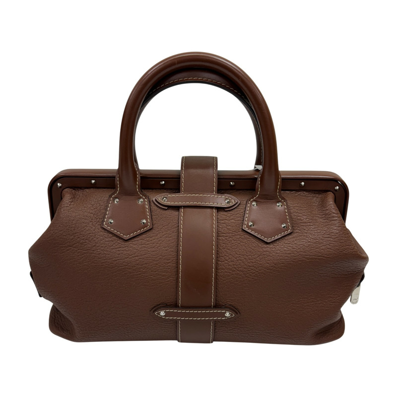 棕色 Suhali 山羊皮 L'Ingenieux PM 手提包【LOUIS VUITTON LV 路易威登】 M91809-2