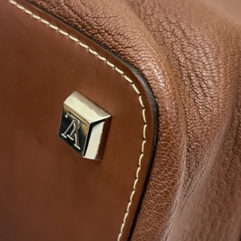 棕色 Suhali 山羊皮 L'Ingenieux PM 手提包【LOUIS VUITTON LV 路易威登】 M91809-12