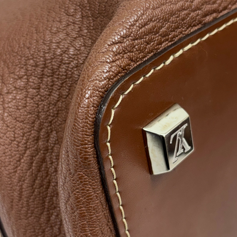 棕色 Suhali 山羊皮 L'Ingenieux PM 手提包【LOUIS VUITTON LV 路易威登】 M91809-13