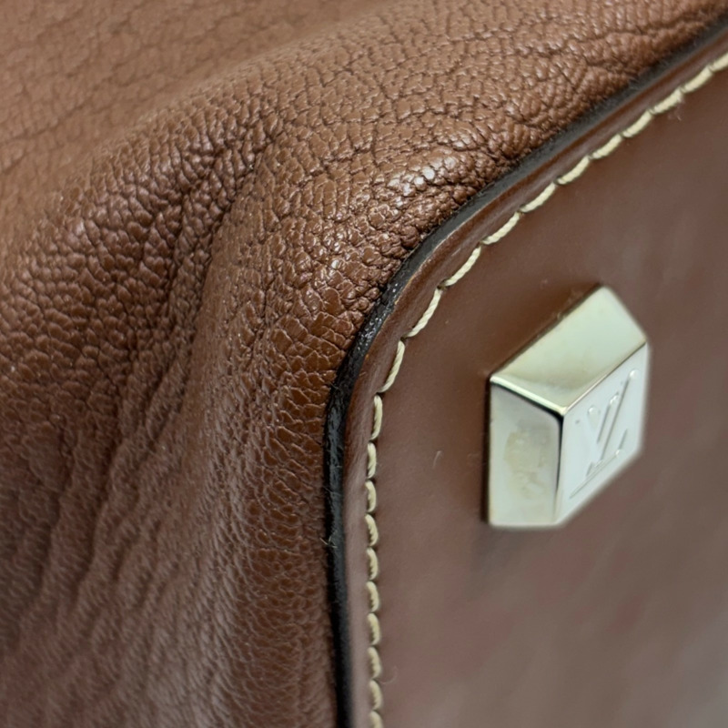 棕色 Suhali 山羊皮 L'Ingenieux PM 手提包【LOUIS VUITTON LV 路易威登】 M91809-15