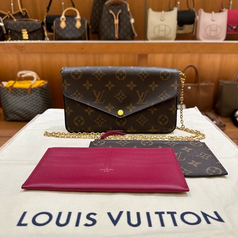 Louis Vuitton Félicie Pochette 三合一 鏈條包