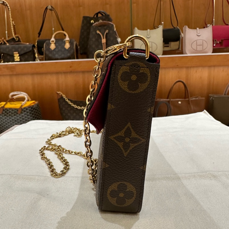 Louis Vuitton Félicie Pochette 三合一 鏈條包-16
