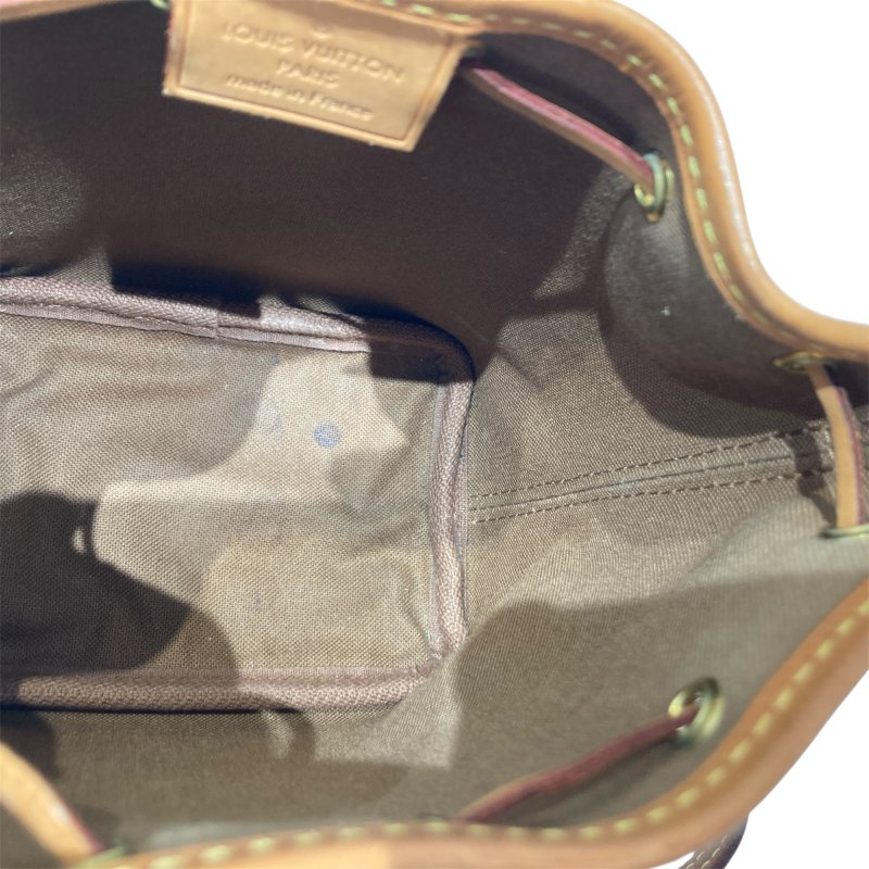 LOUIS VUITTON 路易威登 M41346 Nano Noé 迷你水桶包 PVC 老花 棕色 金釦-10