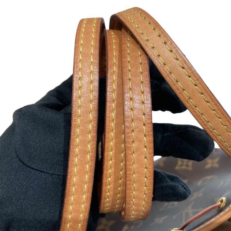 LOUIS VUITTON 路易威登 M41346 Nano Noé 迷你水桶包 PVC 老花 棕色 金釦-12