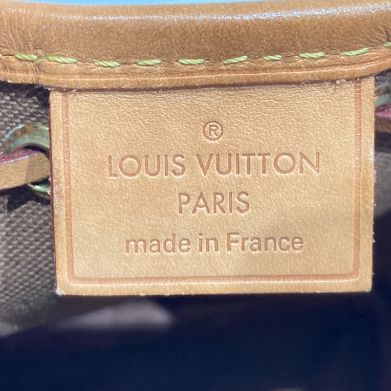 LOUIS VUITTON 路易威登 M41346 Nano Noé 迷你水桶包 PVC 老花 棕色 金釦-17
