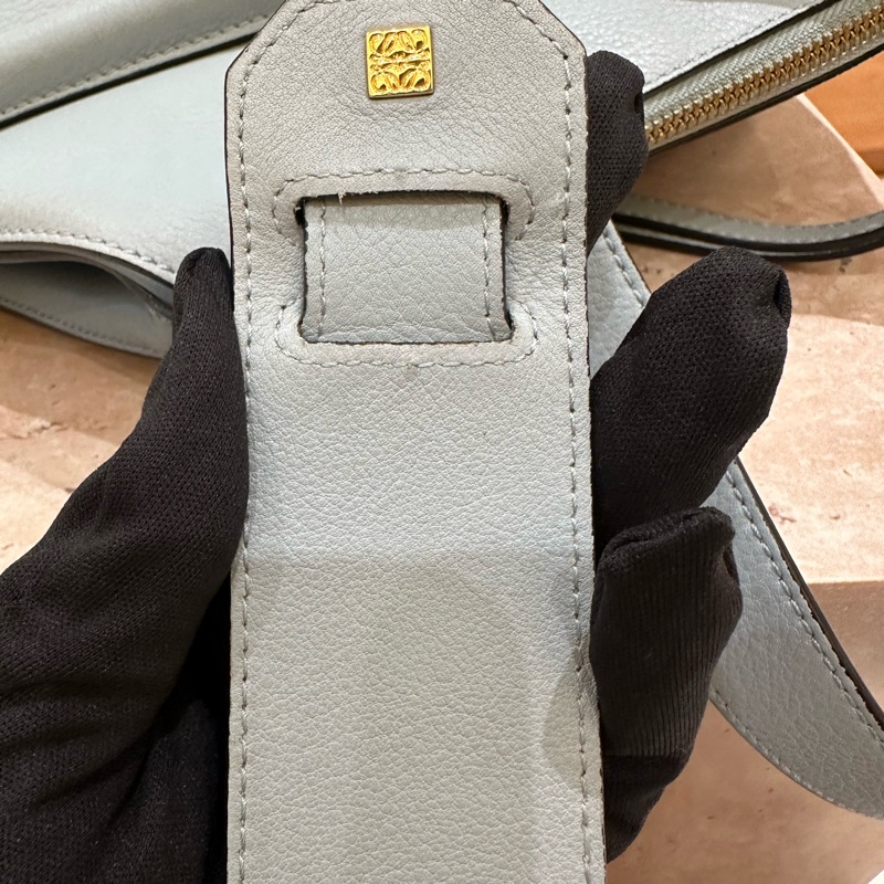 LOEWE Puzzle bag 中號拼色幾何包 藍色-19