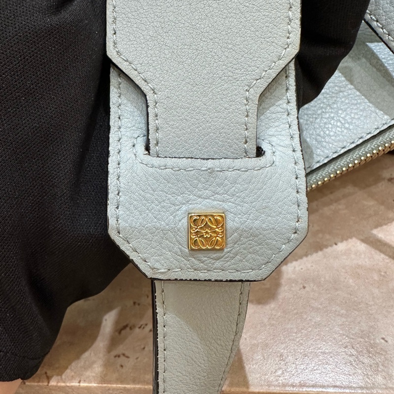 LOEWE Puzzle bag 中號拼色幾何包 藍色-25