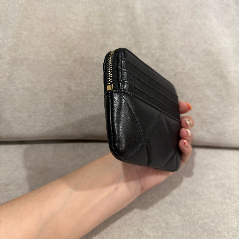 Chanel 19 吐司零錢卡包-3