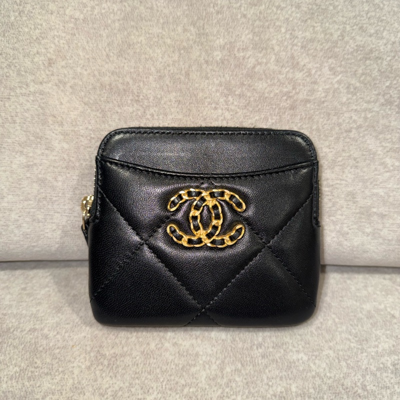 Chanel 19 吐司零錢卡包-5