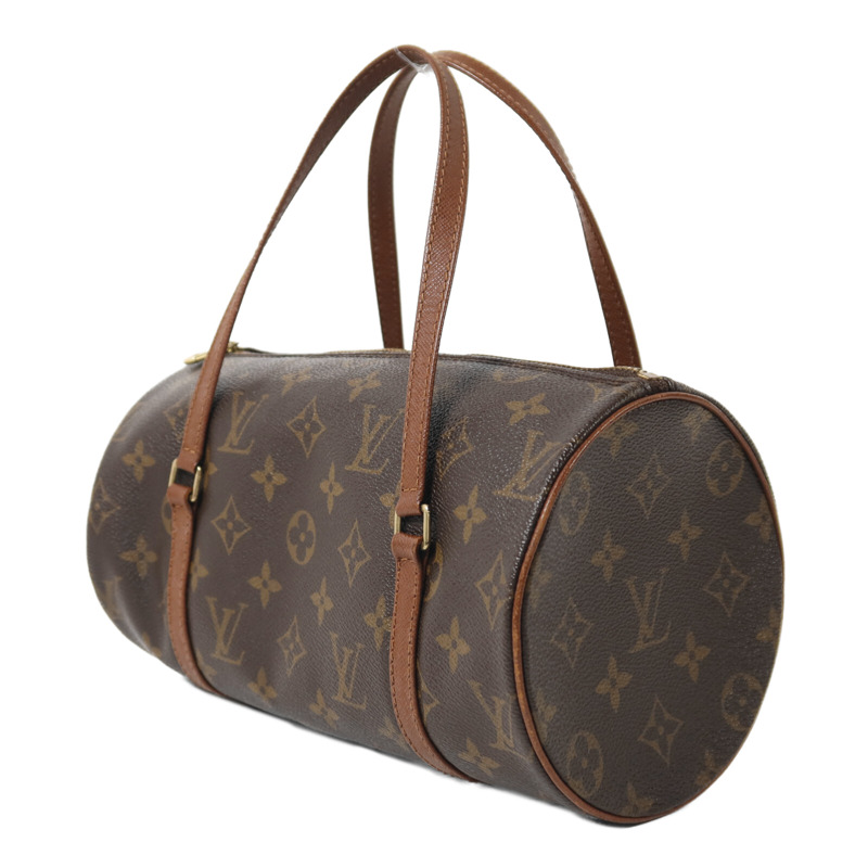 LOUIS VUITTON Monogram Papillon PM金扣手挽袋-2