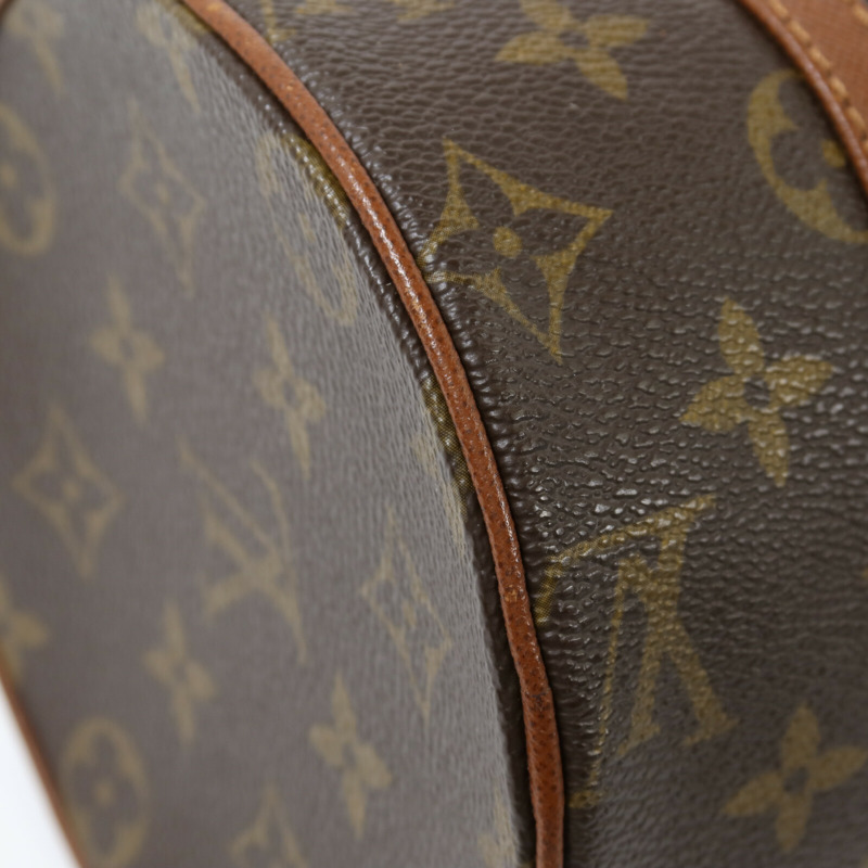LOUIS VUITTON Monogram Papillon PM金扣手挽袋-11
