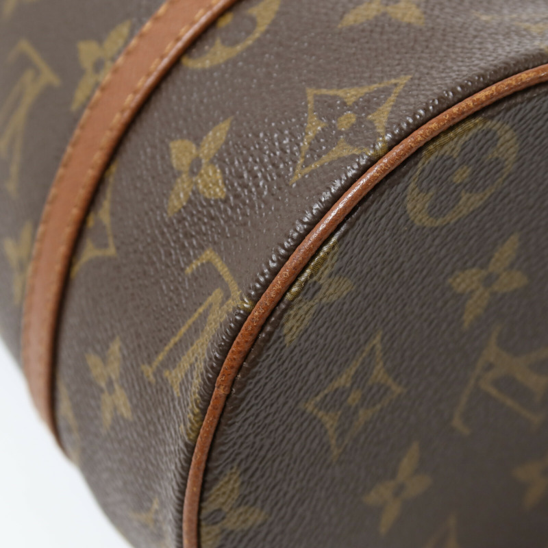LOUIS VUITTON Monogram Papillon PM金扣手挽袋-12