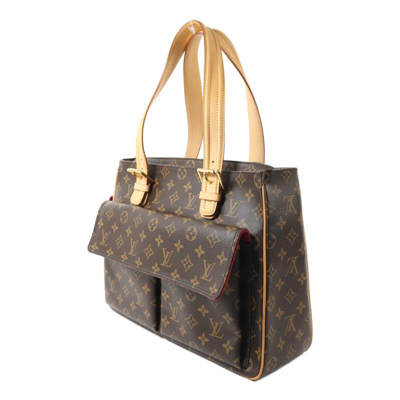 LOUIS VUITTON Monogram Multipli Cite金扣肩背袋-2