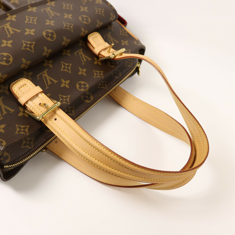 LOUIS VUITTON Monogram Multipli Cite金扣肩背袋-7